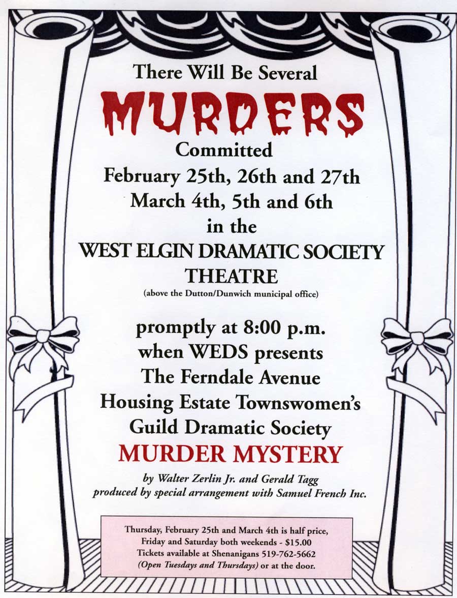 murder poster current play